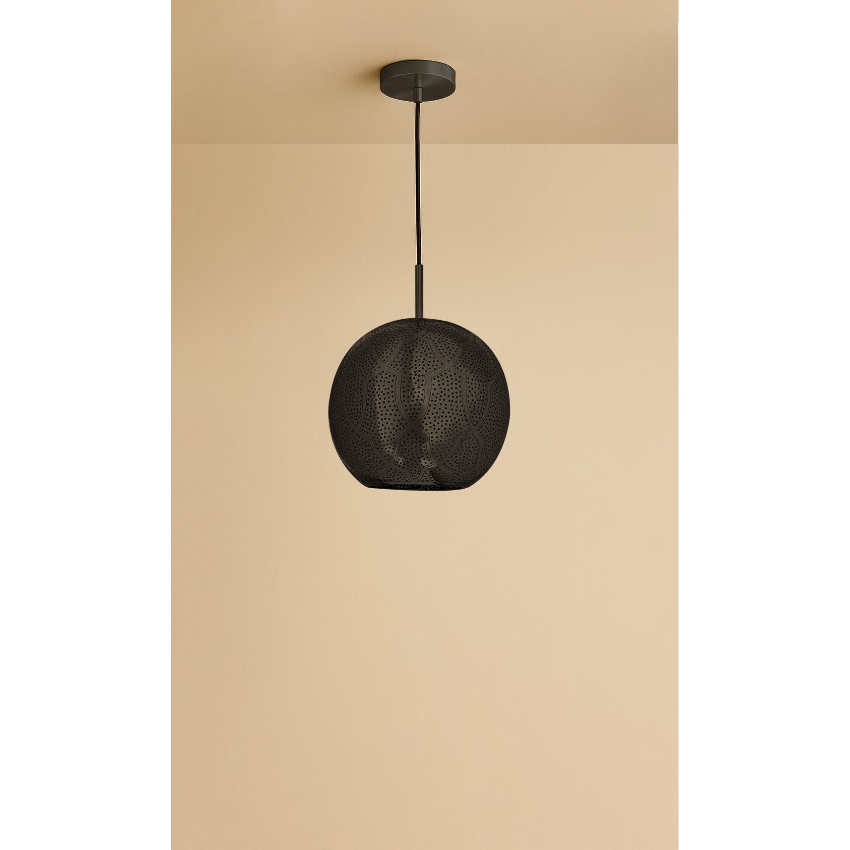 Dounia Home - DH-ARIPENLIG-SM-PC - Aria Pendant Light - Polished Copper