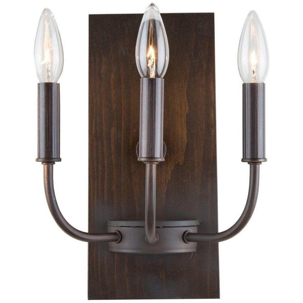 Artcraft Lighting - Aberdeen Three Light Wall Mount - AC11053BU | Montreal Lighting & Hardware