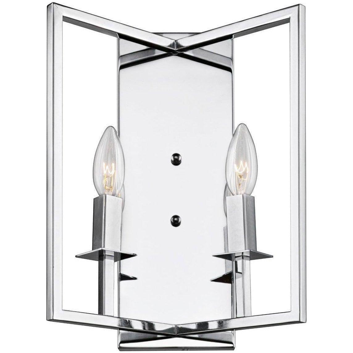 Artcraft Lighting - Allston Two Light Wall Mount - AC10727CH | Montreal Lighting & Hardware
