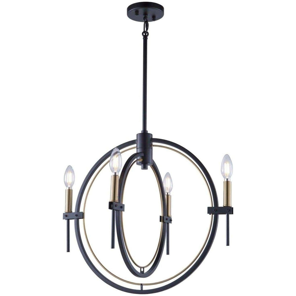 Artcraft Lighting - Anglesey Four Light Chandelier - AC11454 | Montreal Lighting & Hardware