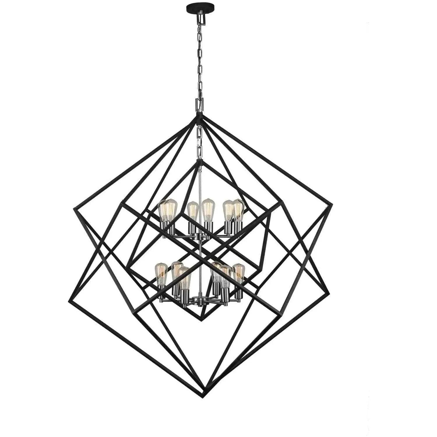 Artcraft Lighting - Artistry 12 Light Chandelier - AC11112PN | Montreal Lighting & Hardware
