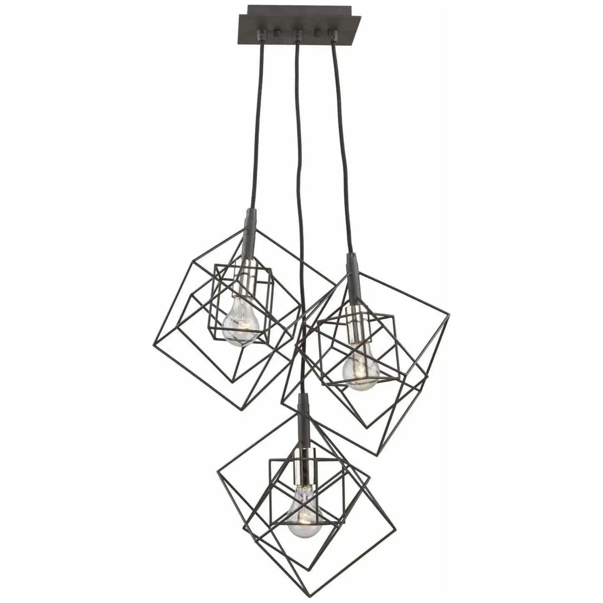 Artcraft Lighting - Artistry Three Light Chandelier - AC11118PN | Montreal Lighting & Hardware