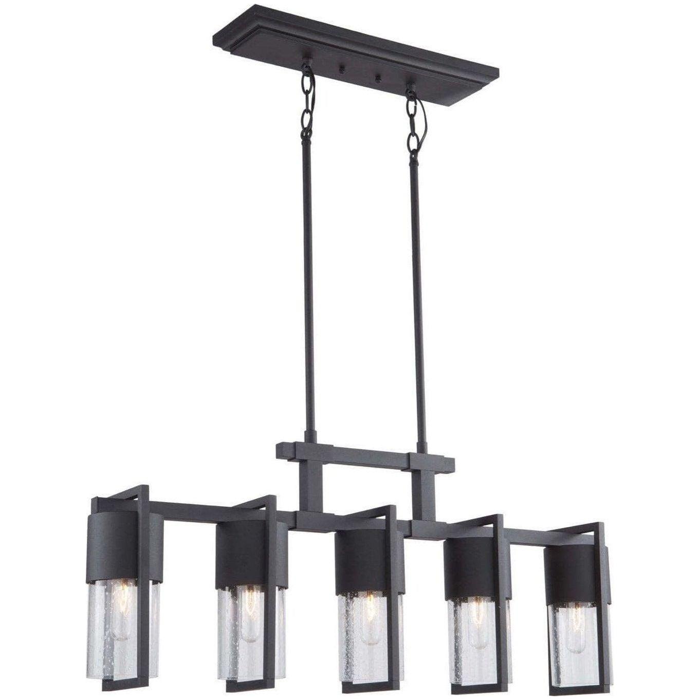 Artcraft Lighting - Bond LED Island Pendant - AC9147BK | Montreal Lighting & Hardware