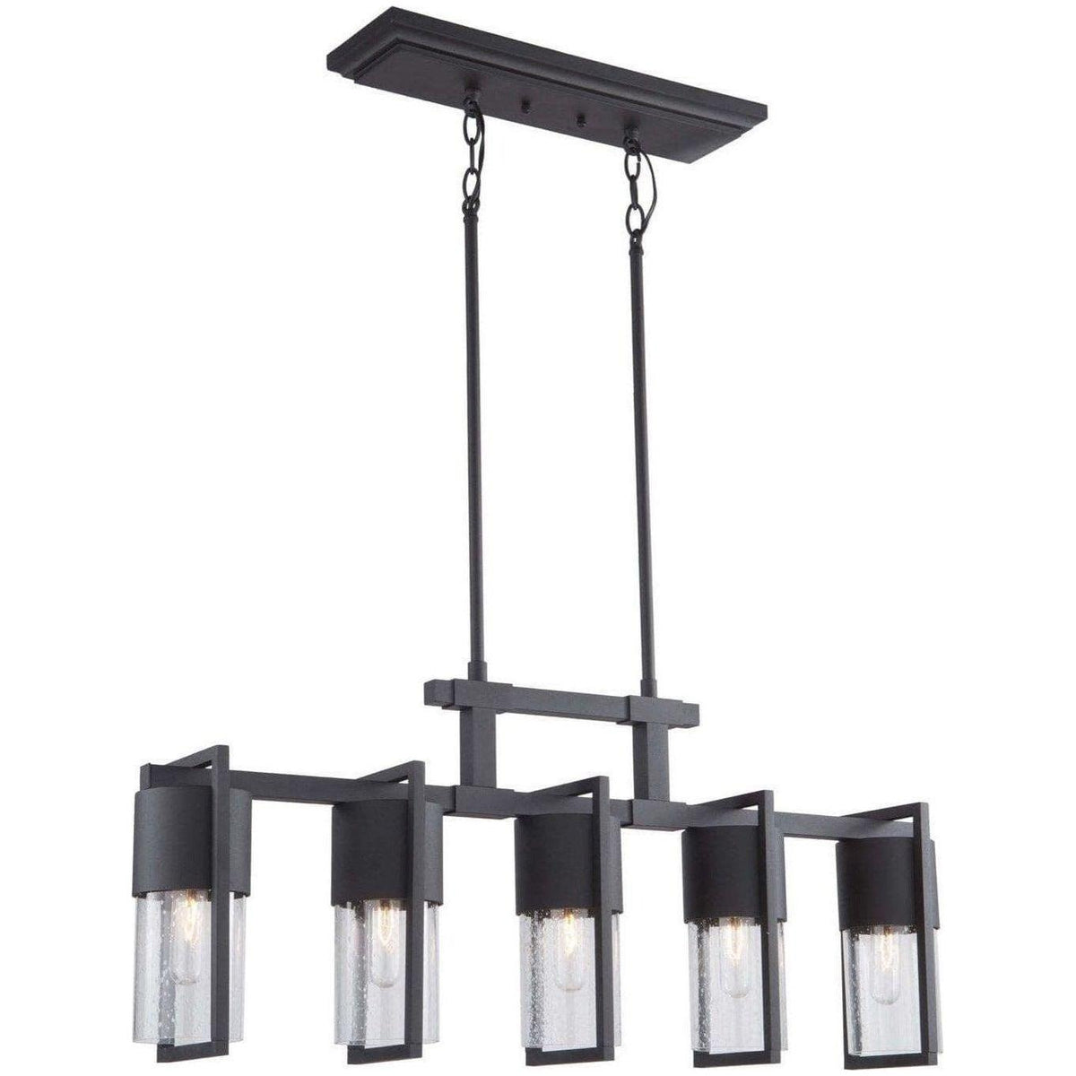 Artcraft Lighting - Bond LED Island Pendant - AC9147BK | Montreal Lighting & Hardware