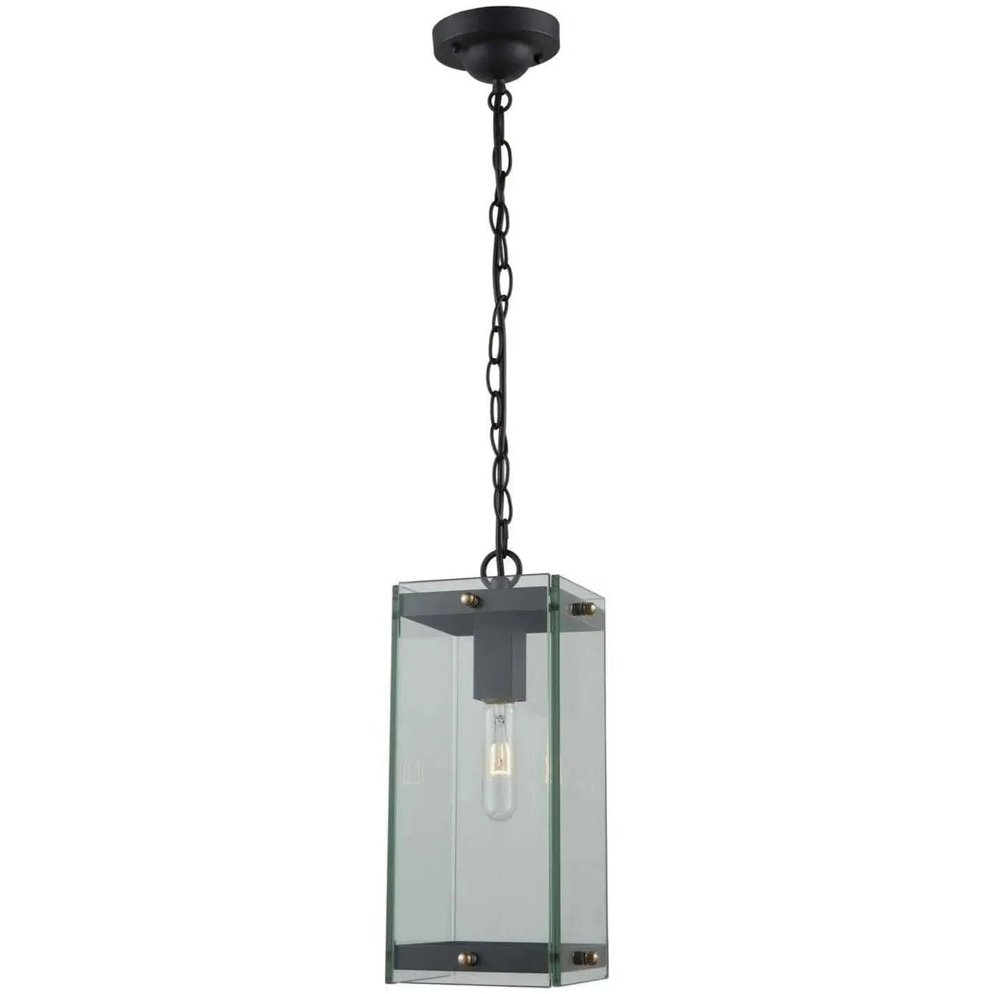 Artcraft Lighting - Bradgate One Light Outdoor Pendant - AC8135BK | Montreal Lighting & Hardware