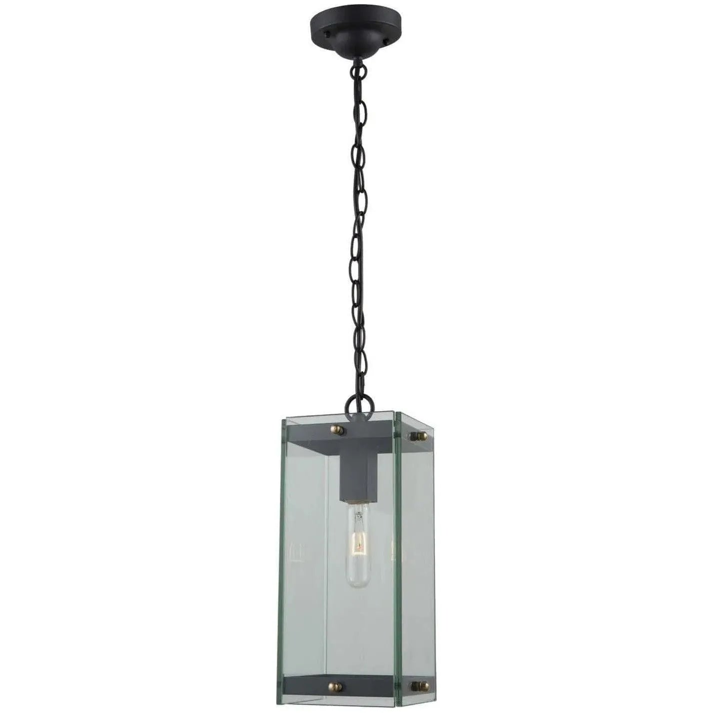 Artcraft Lighting - Bradgate One Light Outdoor Pendant - AC8145BK | Montreal Lighting & Hardware