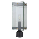 Artcraft Lighting - Bradgate One Light Outdoor Post Mount - AC8143BK | Montreal Lighting & Hardware