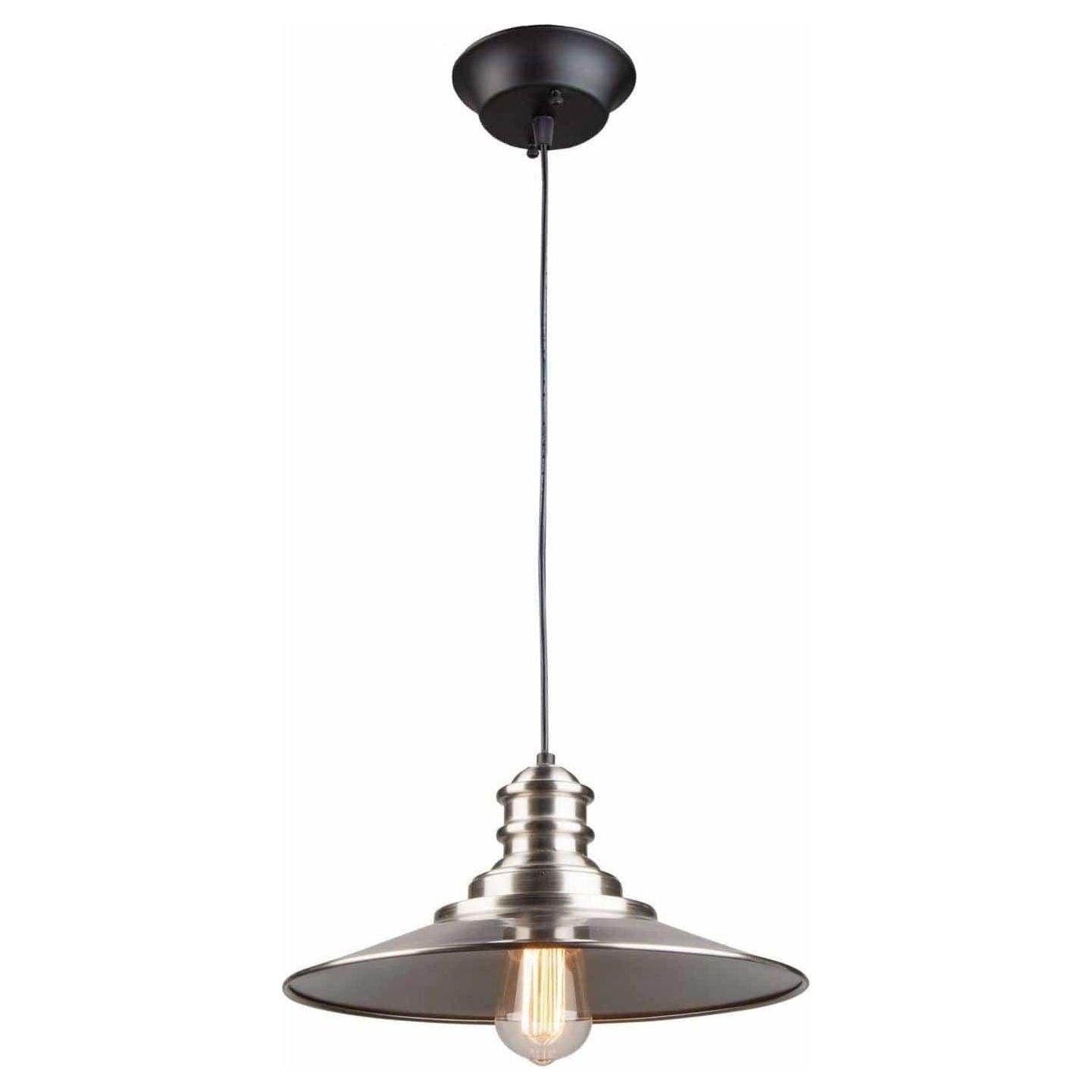 Artcraft Lighting - Broxton One Light Pendant - AC11661BN | Montreal Lighting & Hardware