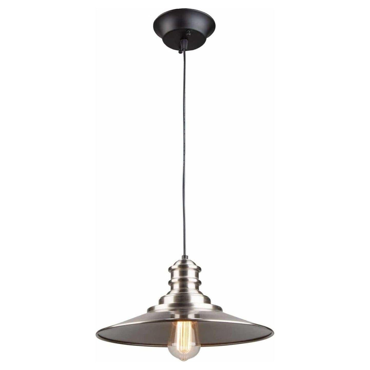 Artcraft Lighting - Broxton One Light Pendant - AC11661BN | Montreal Lighting & Hardware