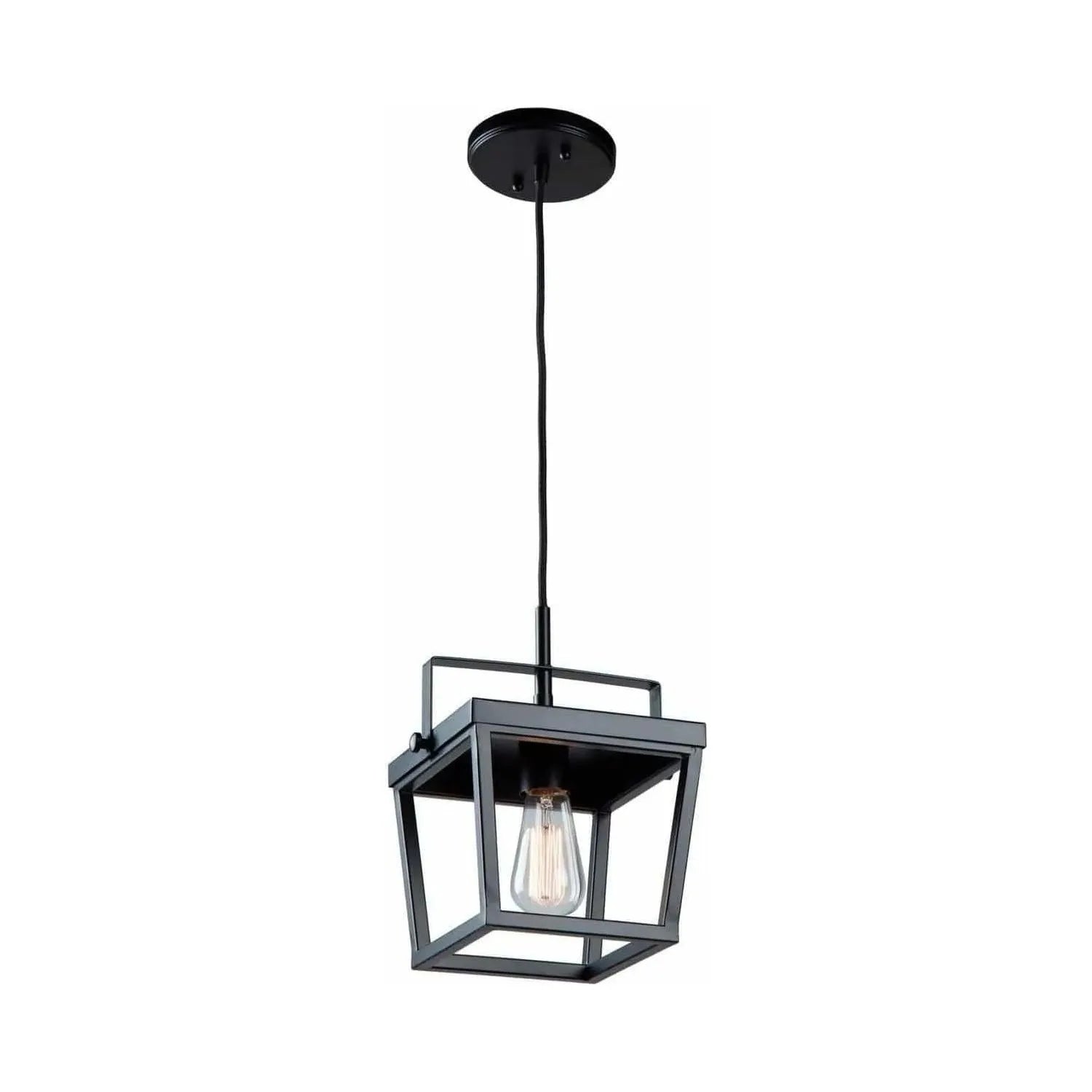 Artcraft Lighting - Carriage Square Pendant - AC11700BK | Montreal Lighting & Hardware