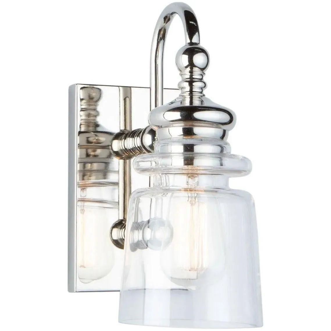 Artcraft Lighting - Castara One Light Wall Sconce - AC11591BK | Montreal Lighting & Hardware