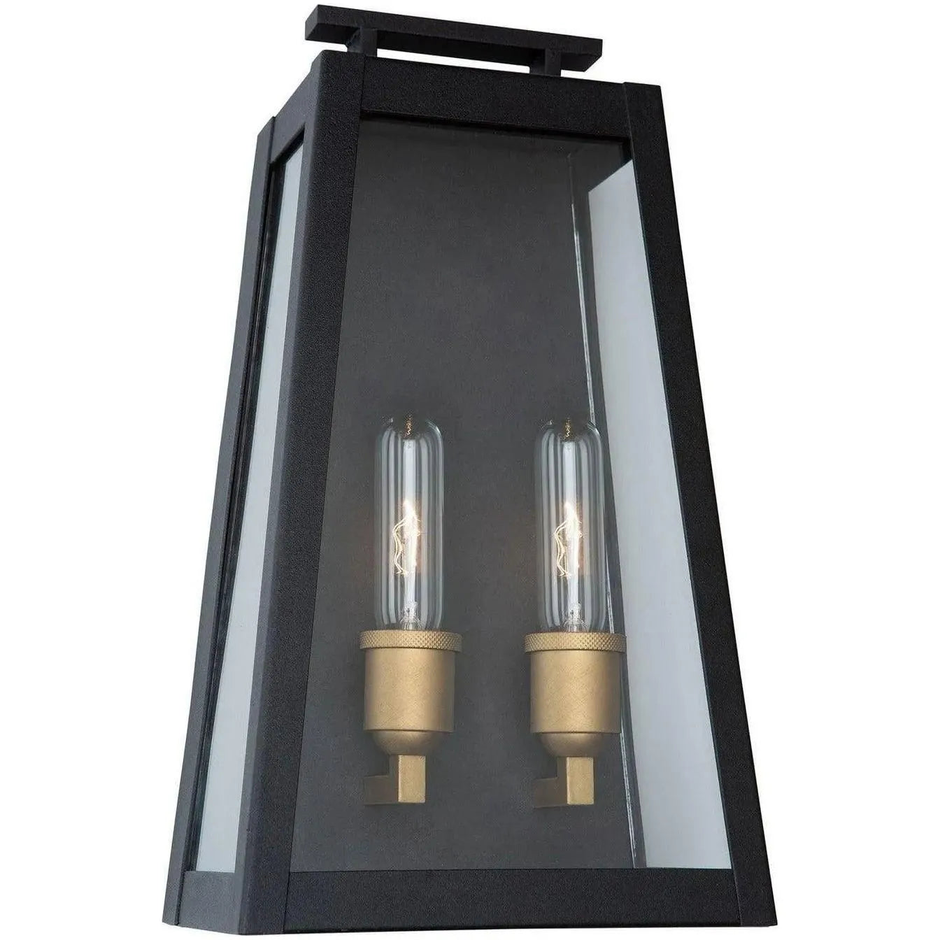 Artcraft Lighting - Charlestown Two Light Outdoor Wall Mount - AC8109BK | Montreal Lighting & Hardware