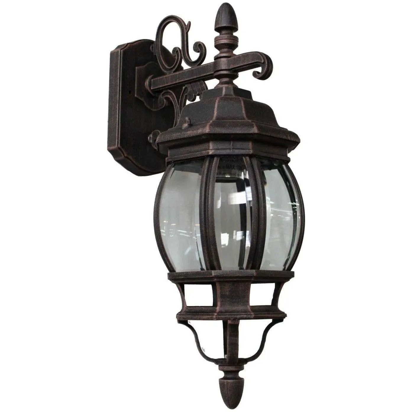 Artcraft Lighting - Classico One Light Outdoor Wall Mount - AC8091BK | Montreal Lighting & Hardware