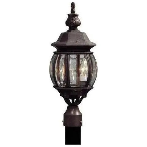Artcraft Lighting - Classico Three Light Outdoor Post Mount - AC8363RU | Montreal Lighting & Hardware