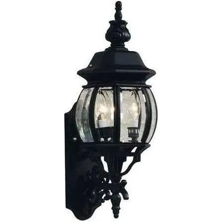 Artcraft Lighting - Classico Three Light Outdoor Wall Mount - AC8360BK | Montreal Lighting & Hardware