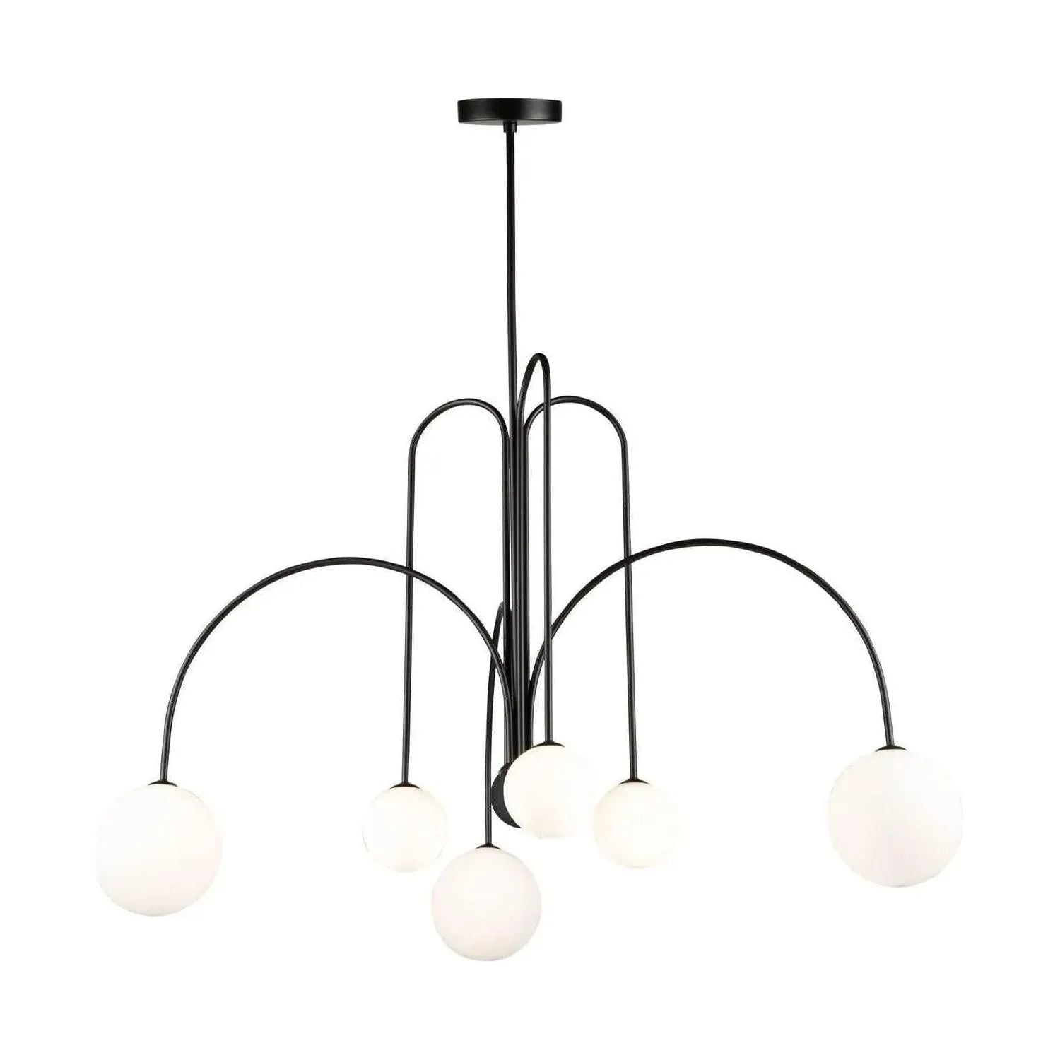 Artcraft Lighting - Comet LED Chandelier - AC6656BK | Montreal Lighting & Hardware