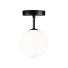 Artcraft Lighting - Comet LED Semi Flushmount - AC6651BK | Montreal Lighting & Hardware