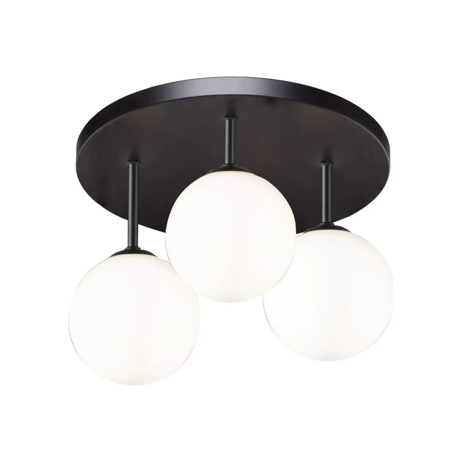 Artcraft Lighting - Comet LED Semi Flushmount - AC6651BK | Montreal Lighting & Hardware