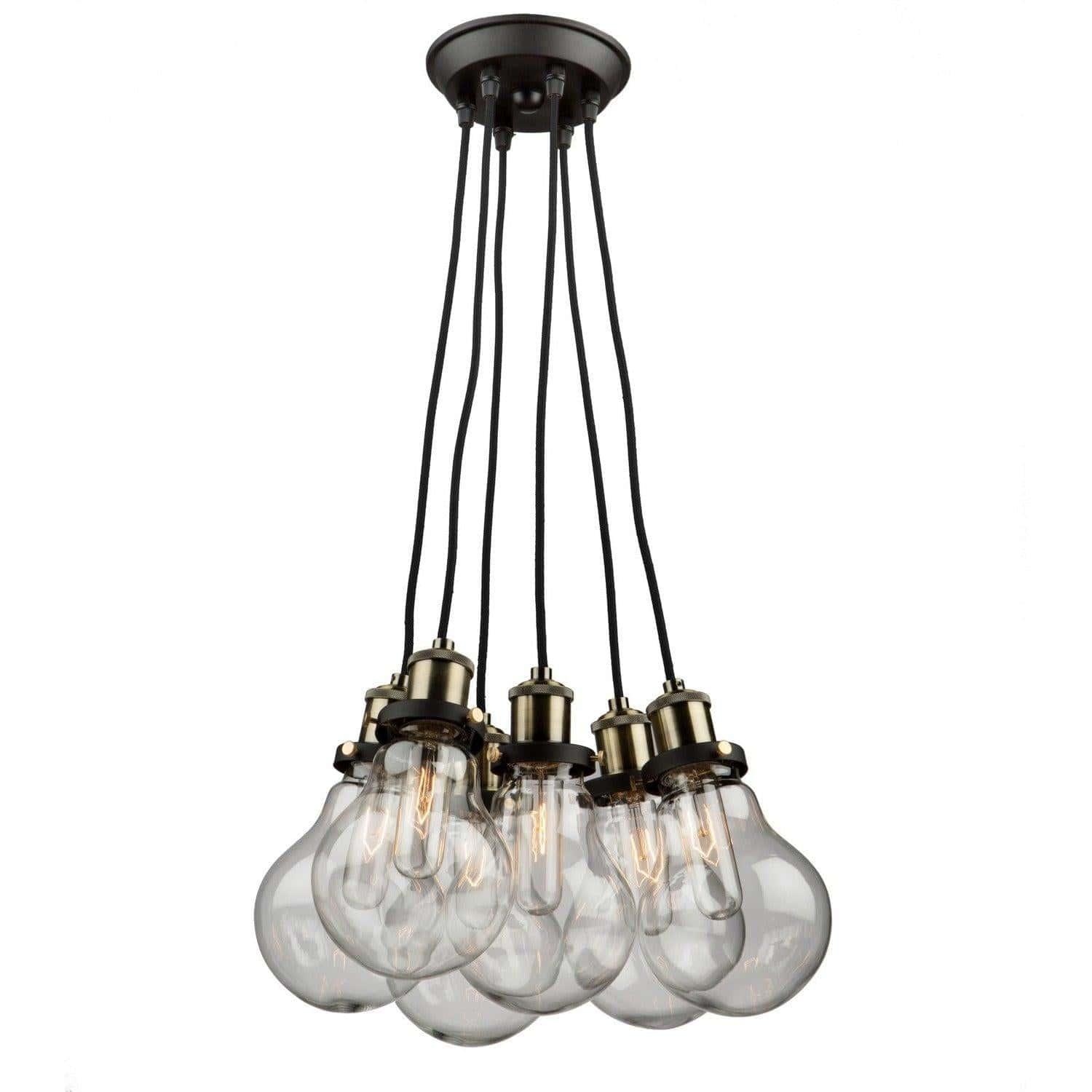 Artcraft Lighting - Edison Five Light Chandelier - AC10485 | Montreal Lighting & Hardware