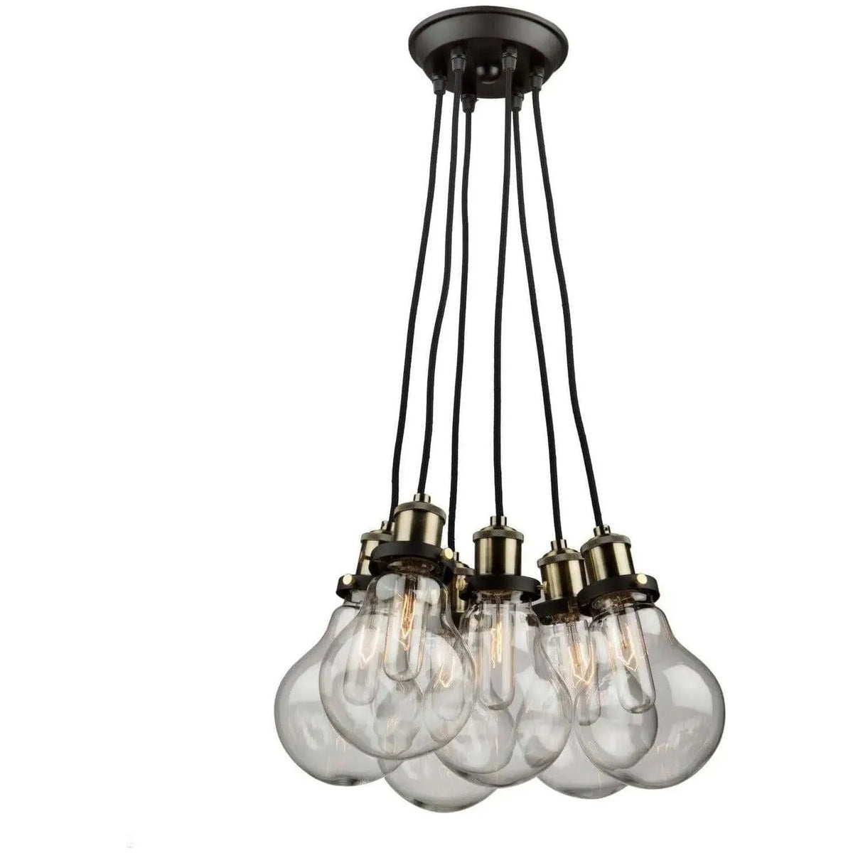 Artcraft Lighting - Edison Five Light Chandelier - AC10485 | Montreal Lighting & Hardware