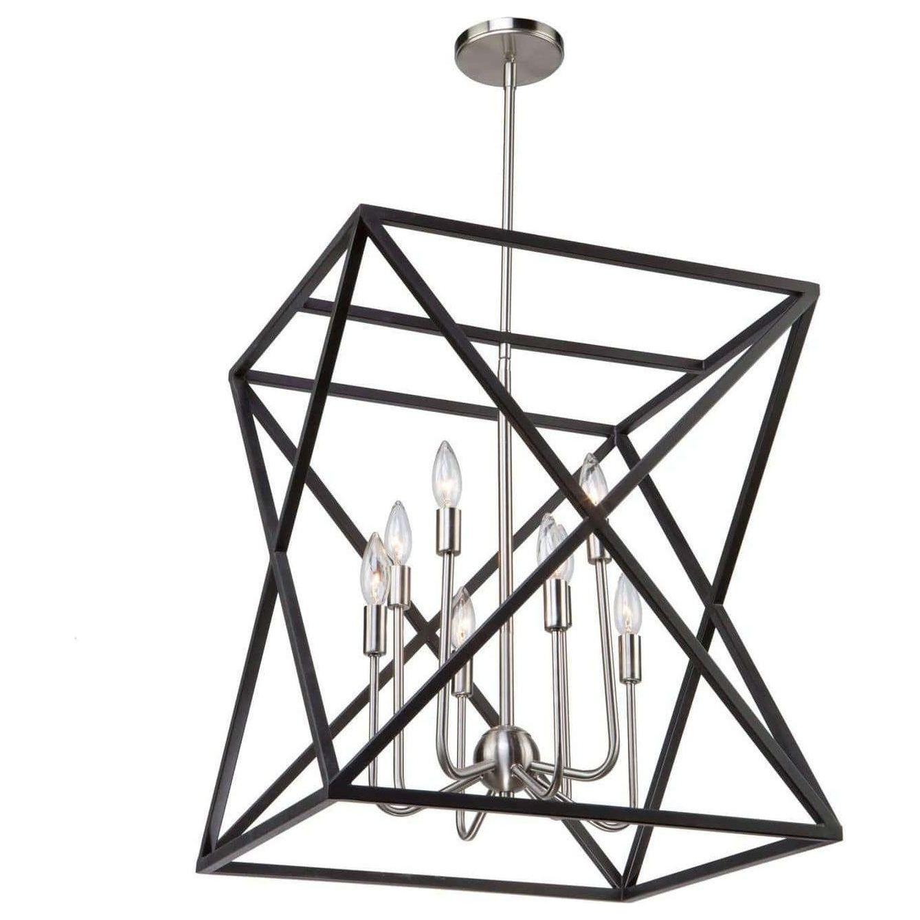 Artcraft Lighting - Elements Eight Light Chandelier - AC11042 | Montreal Lighting & Hardware