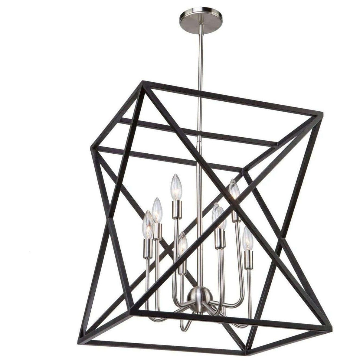 Artcraft Lighting - Elements Eight Light Chandelier - AC11042 | Montreal Lighting & Hardware