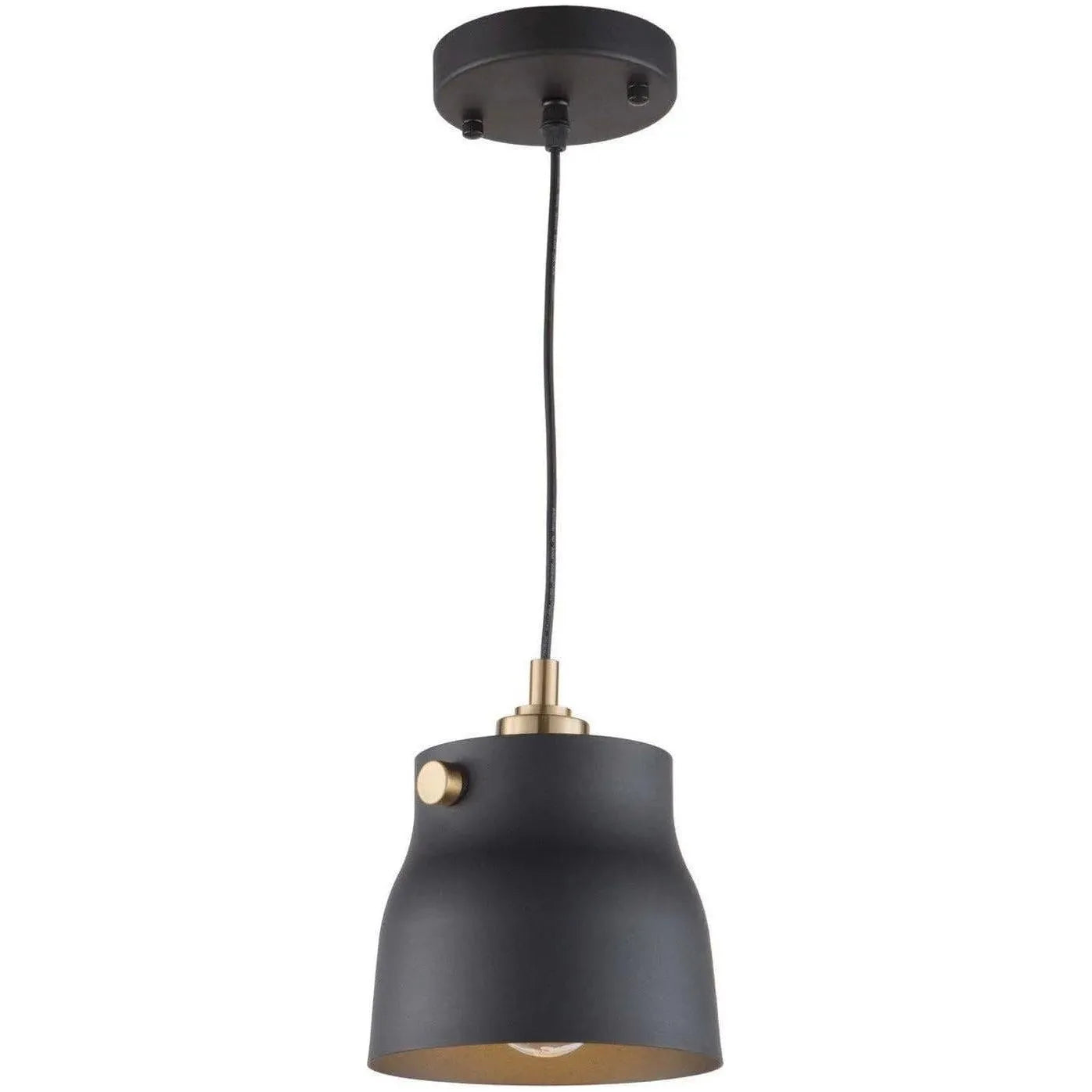 Artcraft Lighting - Euro Industrial One Light Pendant - AC11361VB | Montreal Lighting & Hardware