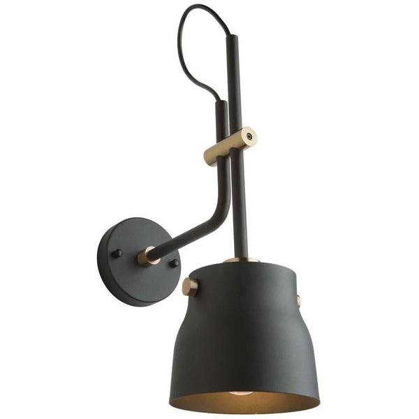 Euro Industrial One Light Wall Sconce