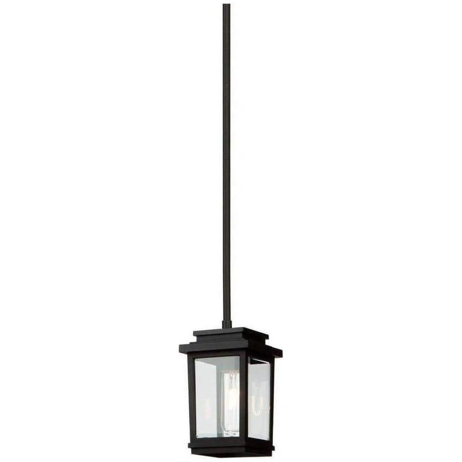 Artcraft Lighting - Freemont One Light Outdoor Ceiling Mount - AC8195BK | Montreal Lighting & Hardware
