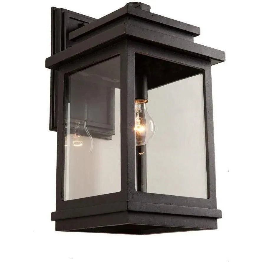 Artcraft Lighting - Freemont One Light Outdoor Wall Mount - AC8290BK | Montreal Lighting & Hardware