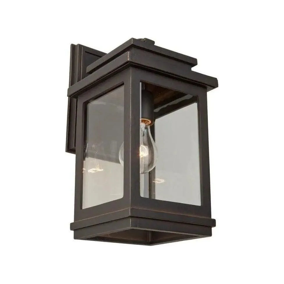 Artcraft Lighting - Freemont One Light Outdoor Wall Mount - AC8390BK | Montreal Lighting & Hardware