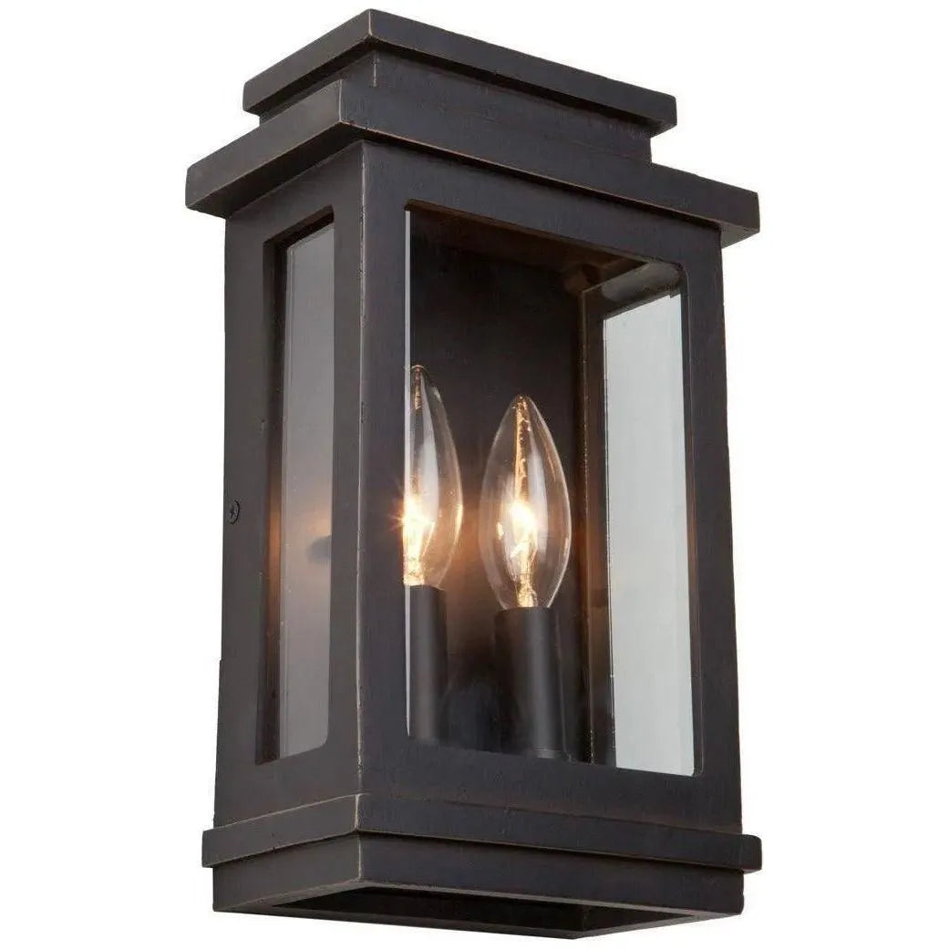 Artcraft Lighting - Freemont Two Light Outdoor Wall Mount - AC8291BK | Montreal Lighting & Hardware