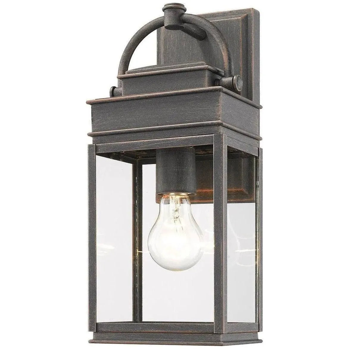 Artcraft Lighting - Fulton One Light Outdoor Wall Mount - AC8220BK | Montreal Lighting & Hardware