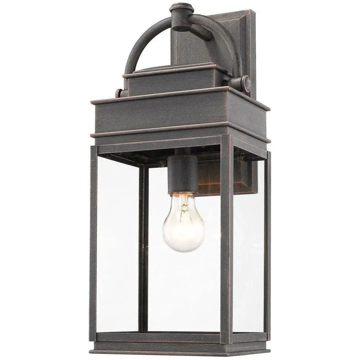 Artcraft Lighting - Fulton One Light Outdoor Wall Mount - AC8230BK | Montreal Lighting & Hardware