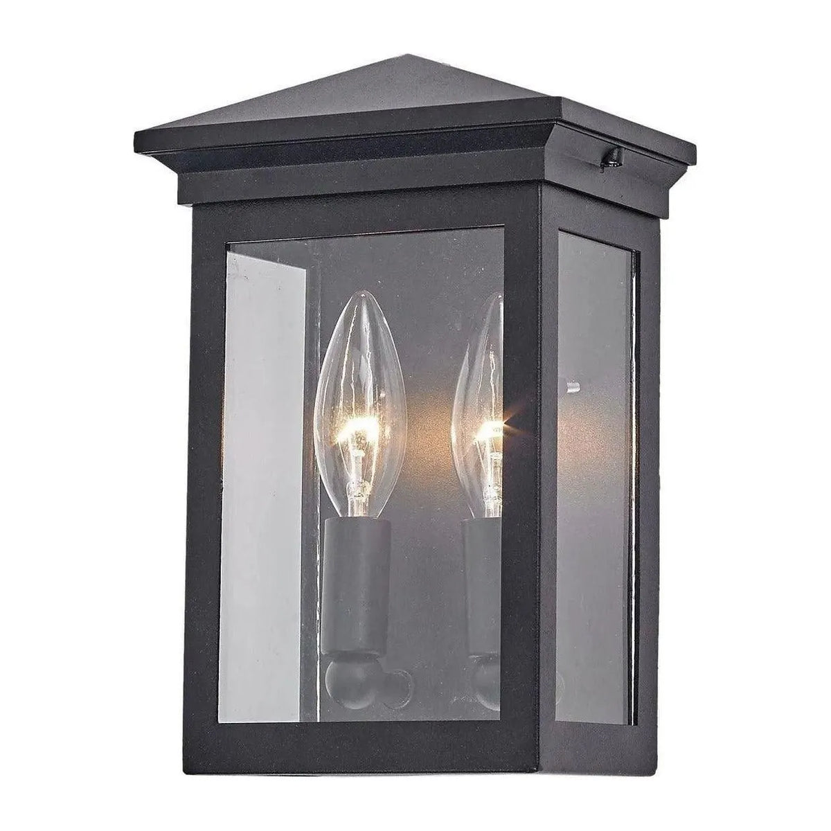 Artcraft Lighting - Gable Two Light Outdoor Wall Mount - AC8160BK | Montreal Lighting & Hardware