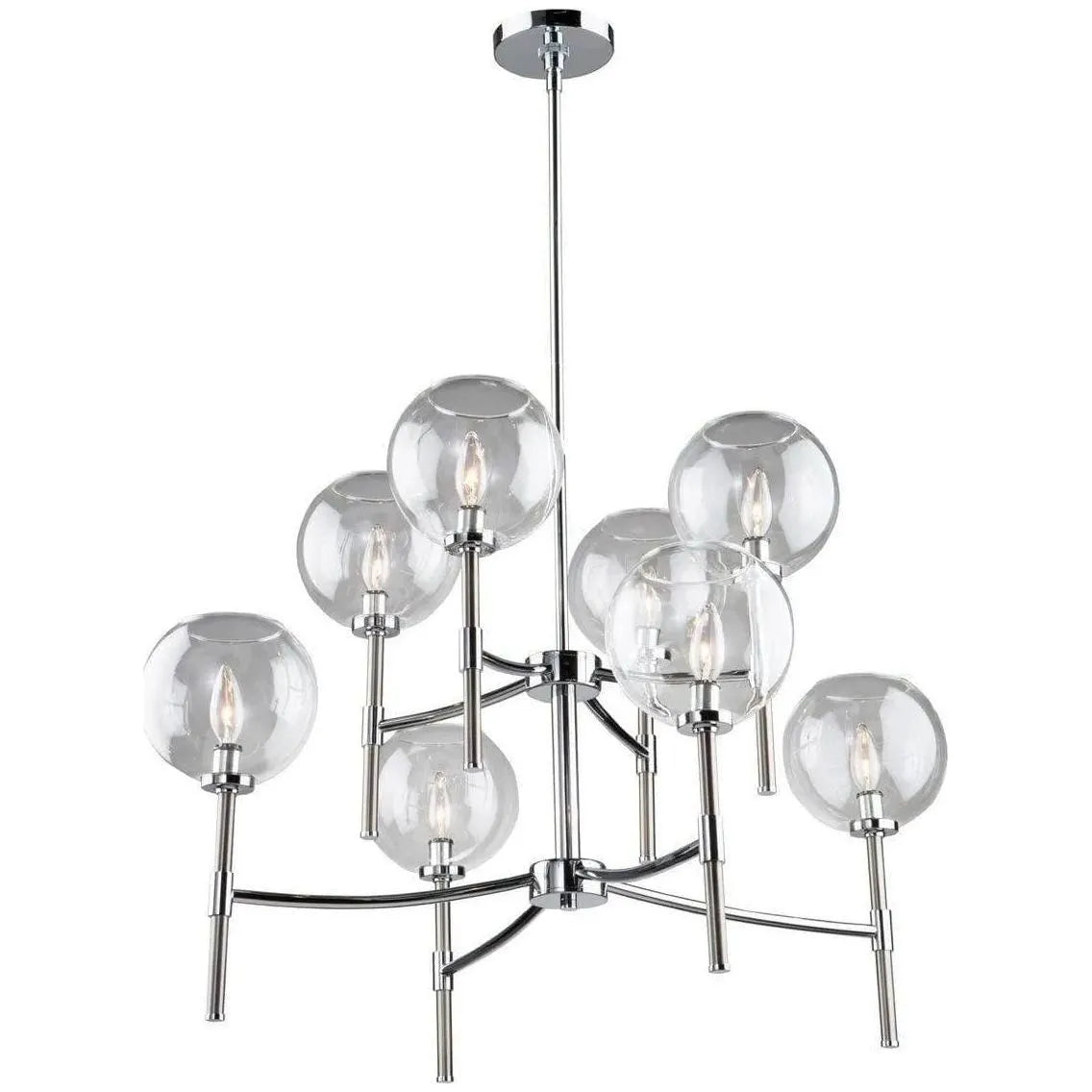 Artcraft Lighting - Hamilton Eight Light Chandelier - SC13128CB | Montreal Lighting & Hardware