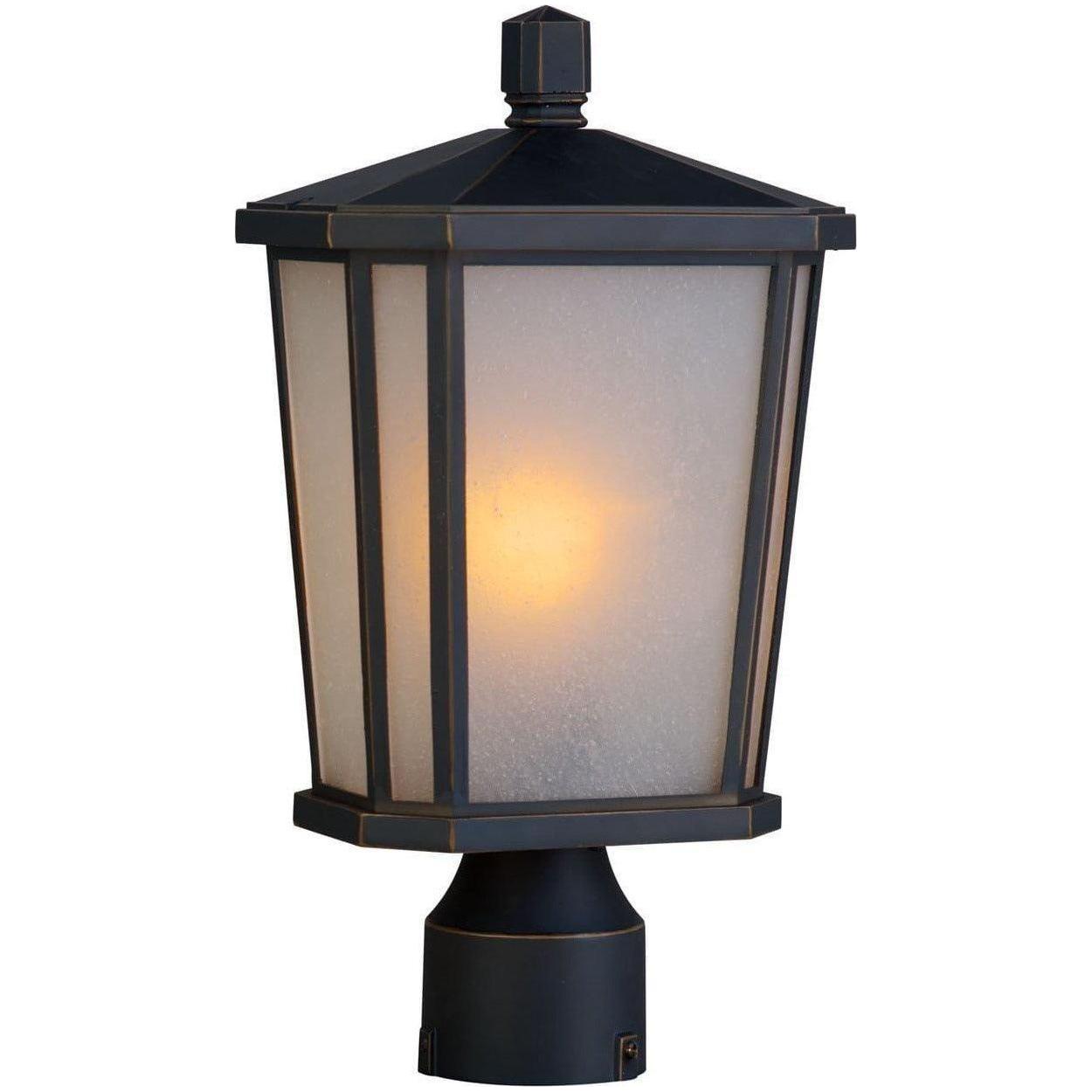 Artcraft Lighting - Hampton One Light Outdoor Post Mount - AC8773OB | Montreal Lighting & Hardware