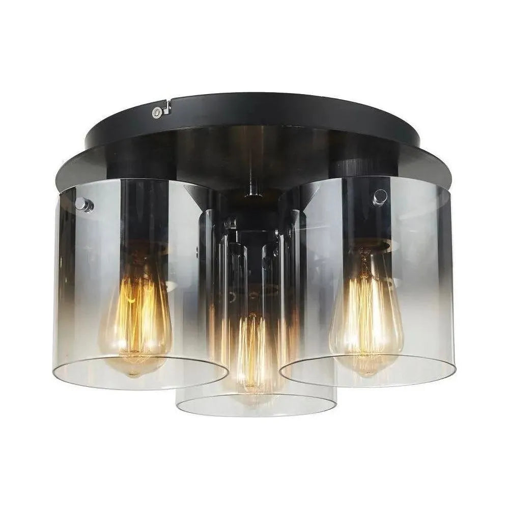 Artcraft Lighting - Henley Three Light Flush Mount - AC11524CL | Montreal Lighting & Hardware