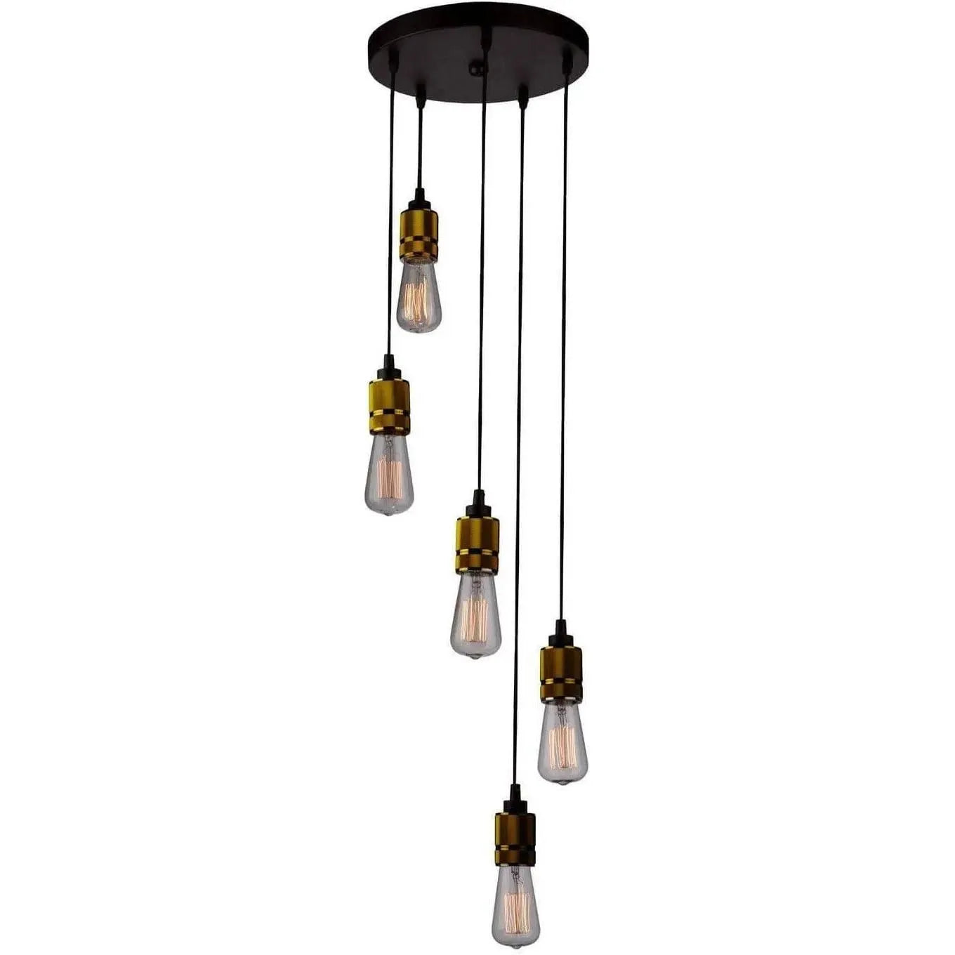 Artcraft Lighting - Jersey Five Light Chandelier - AC10577VB | Montreal Lighting & Hardware