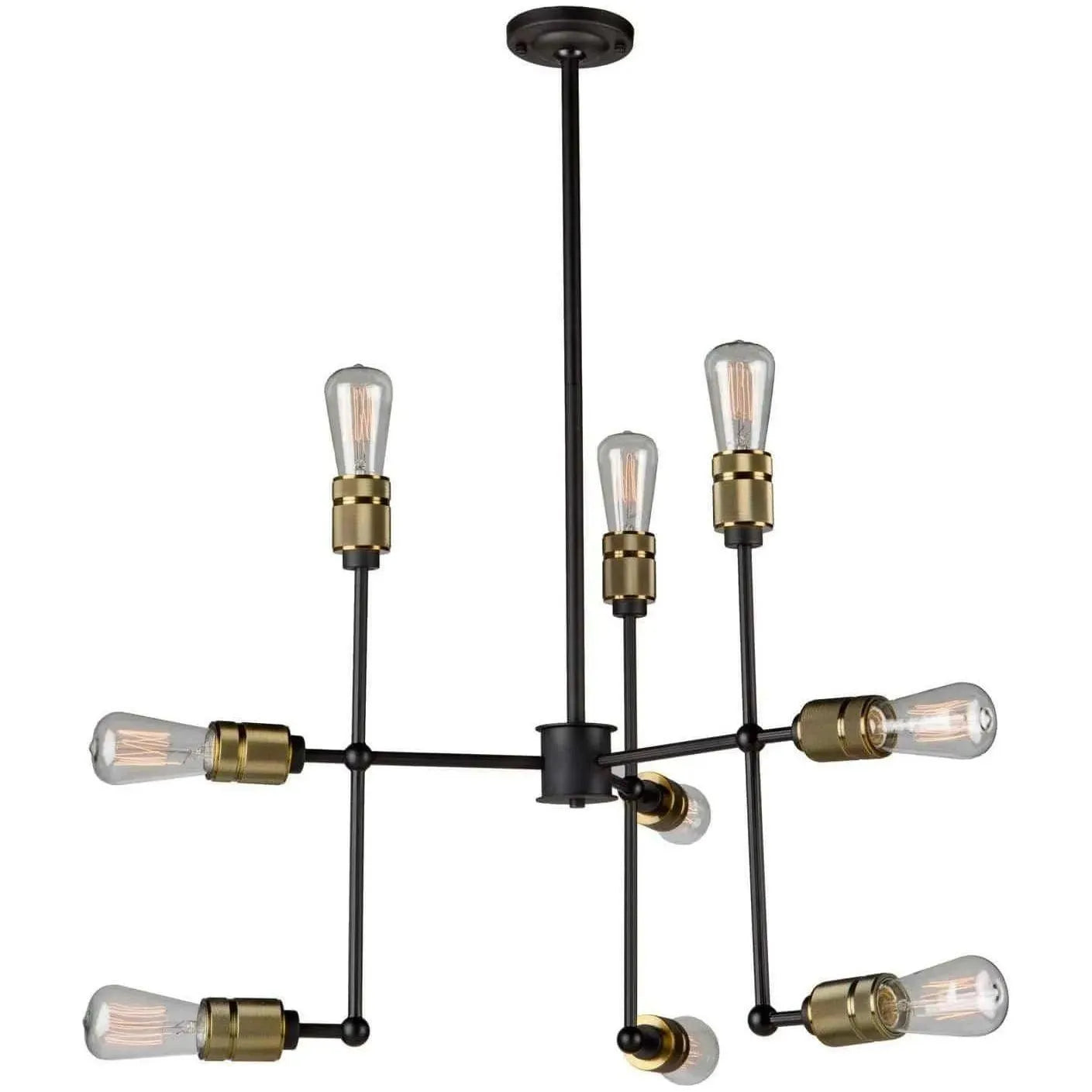 Artcraft Lighting - Jersey Nine Light Chandelier - AC10589VB | Montreal Lighting & Hardware