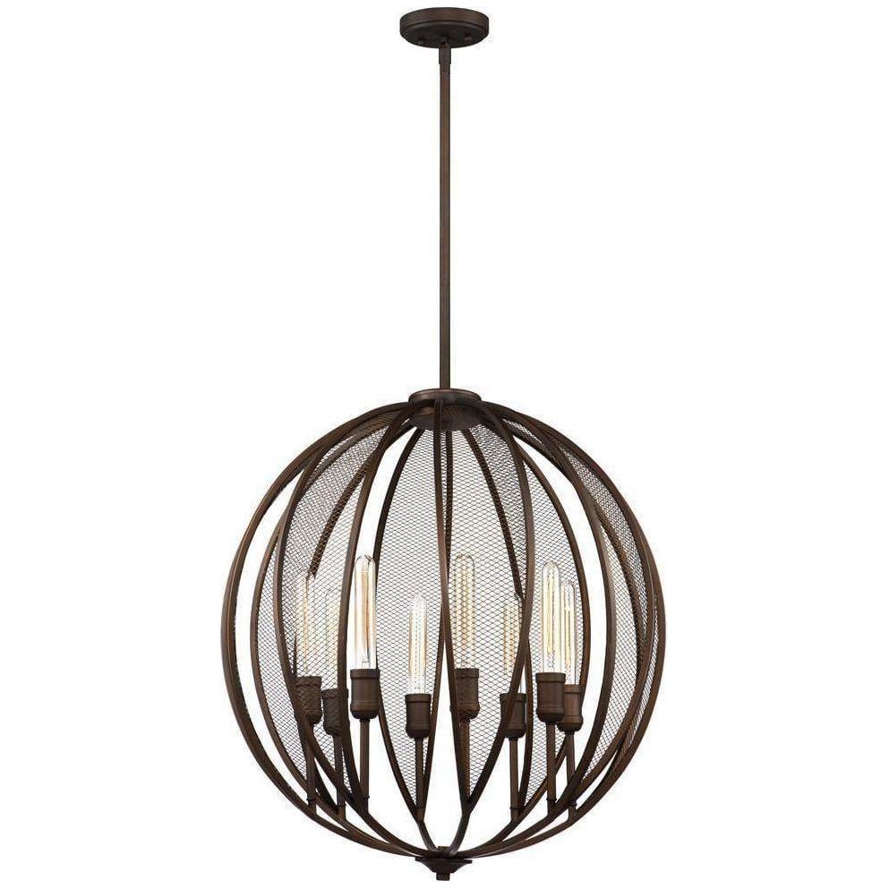 Artcraft Lighting - Linden Eight Light Chandelier - AC10908OB | Montreal Lighting & Hardware