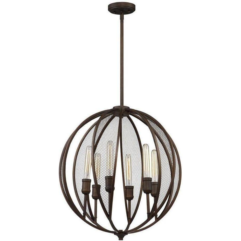 Artcraft Lighting - Linden Six Light Chandelier - AC10906OB | Montreal Lighting & Hardware