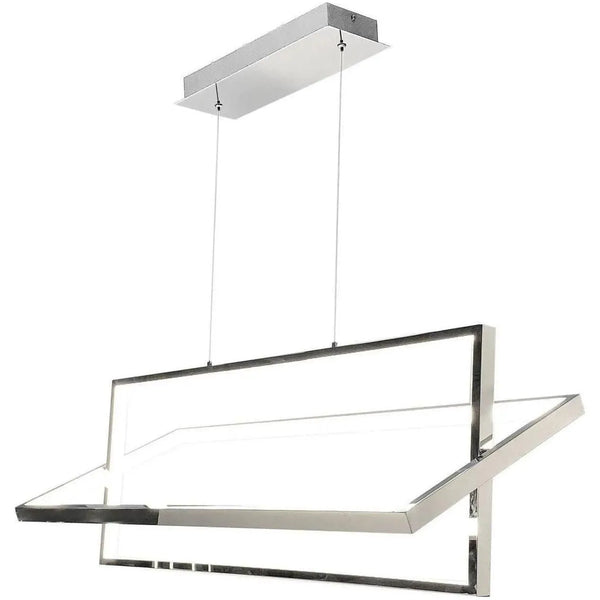 Linear One Light Island Pendant