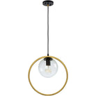 Artcraft Lighting - Lugano One Light Pendant - AC10890VB | Montreal Lighting & Hardware