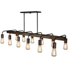 Artcraft Lighting - Lynwood 12 Light Island Pendant - AC10452BN | Montreal Lighting & Hardware