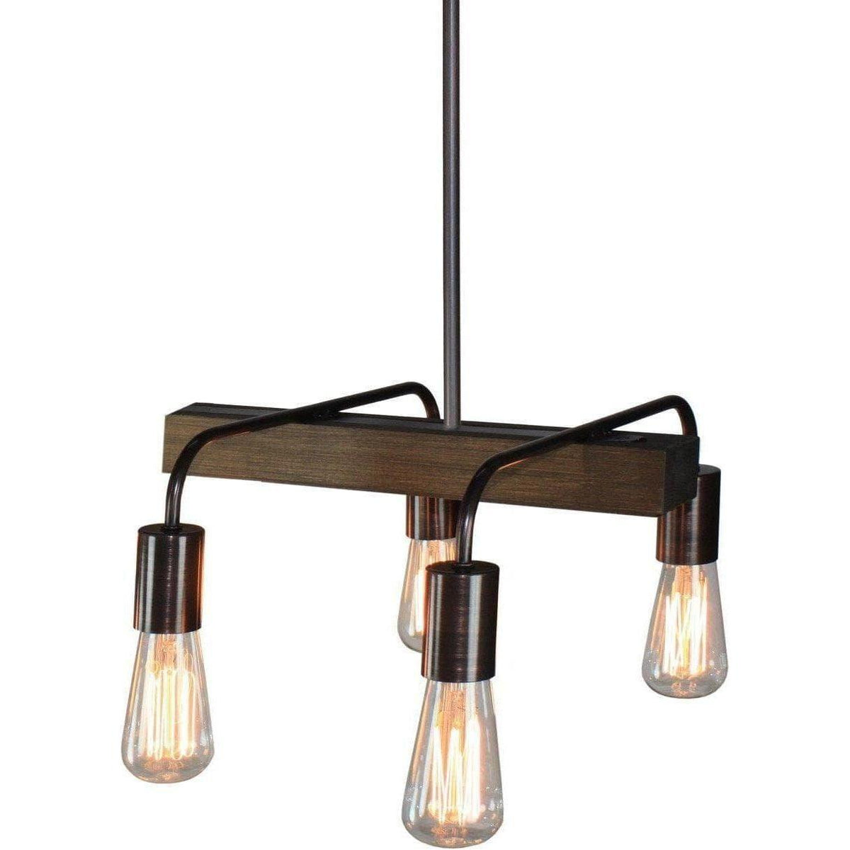 Artcraft Lighting - Lynwood Four Light Island Pendant - AC10454BN | Montreal Lighting & Hardware