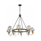 Artcraft Lighting - Martina Chandelier - AC11728BK | Montreal Lighting & Hardware