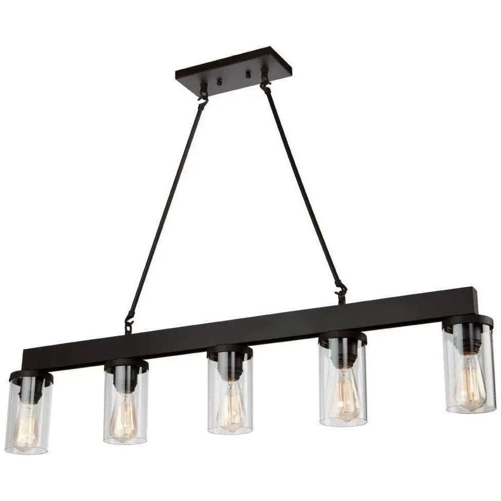 Artcraft Lighting - Menlo Park Five Light Island Pendant - AC10008 | Montreal Lighting & Hardware