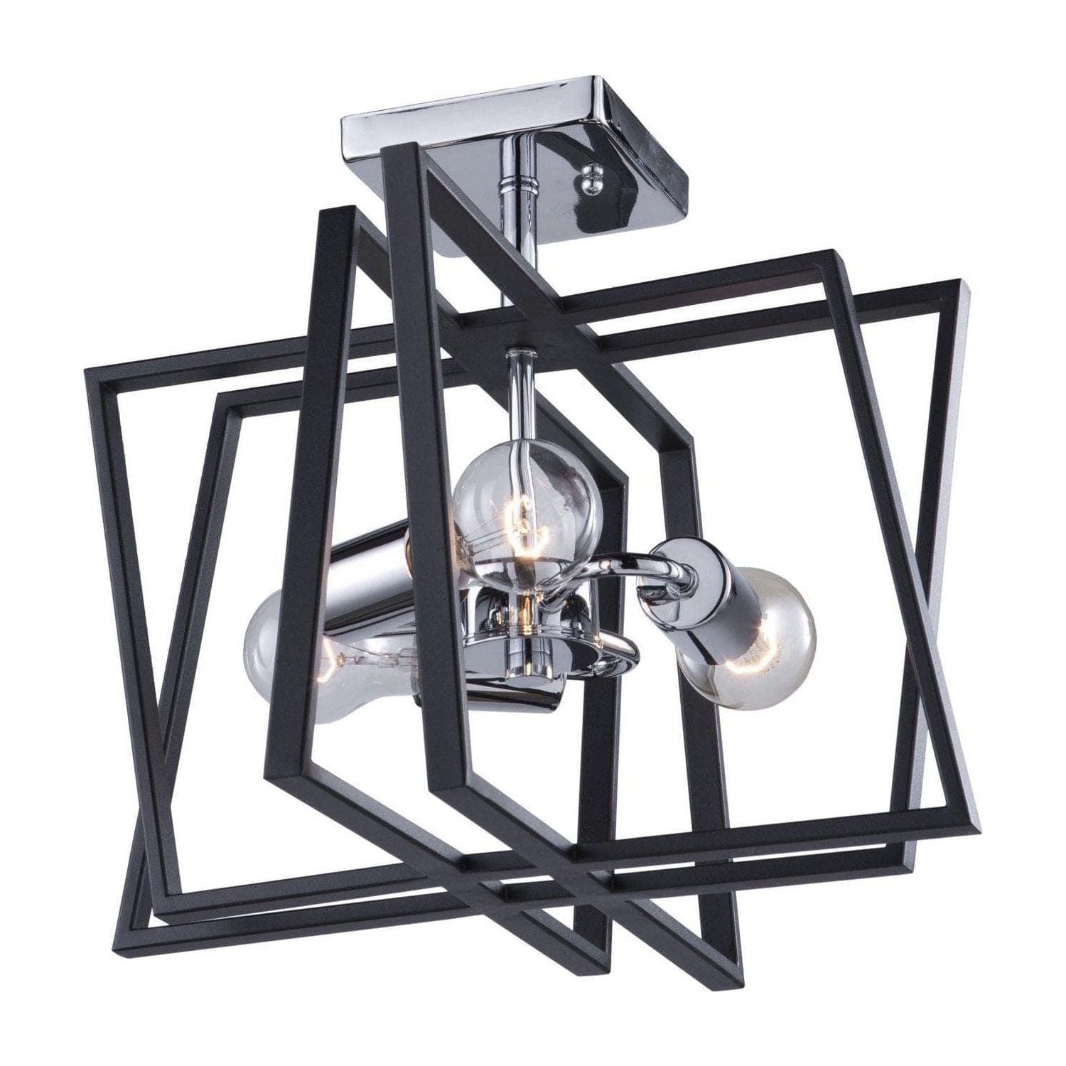 Artcraft Lighting - Middleton Three Light Semi Flush Mount - AC11383 | Montreal Lighting & Hardware