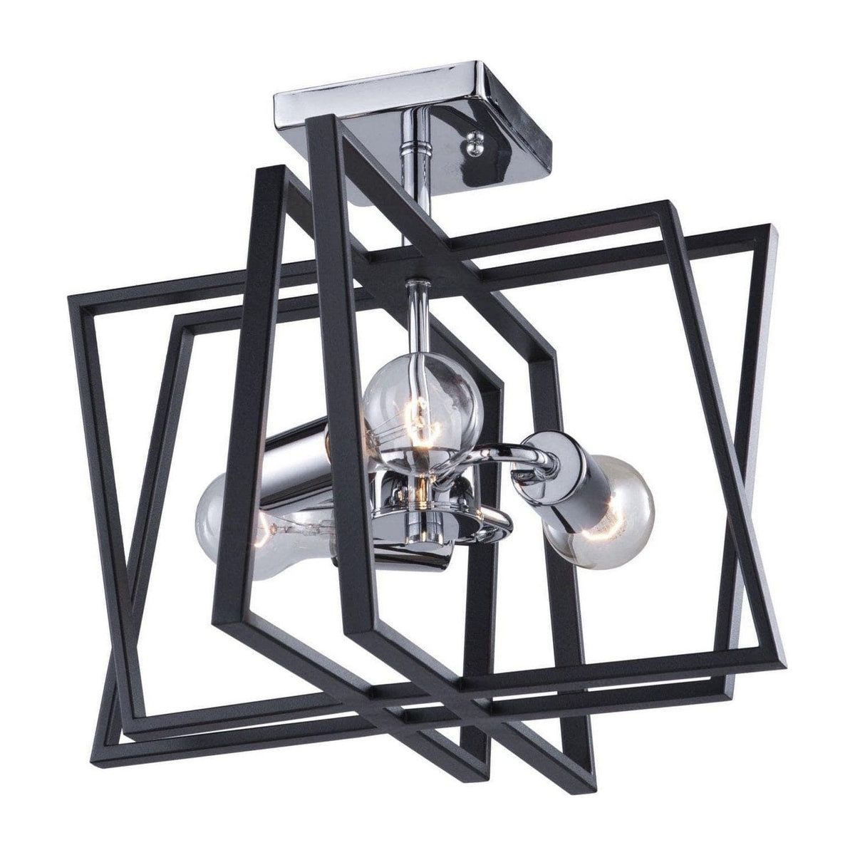 Artcraft Lighting - Middleton Three Light Semi Flush Mount - AC11383 | Montreal Lighting & Hardware